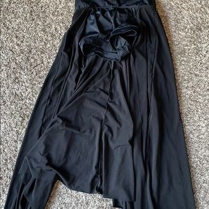 Balera black lyrical skirt with attached shorts